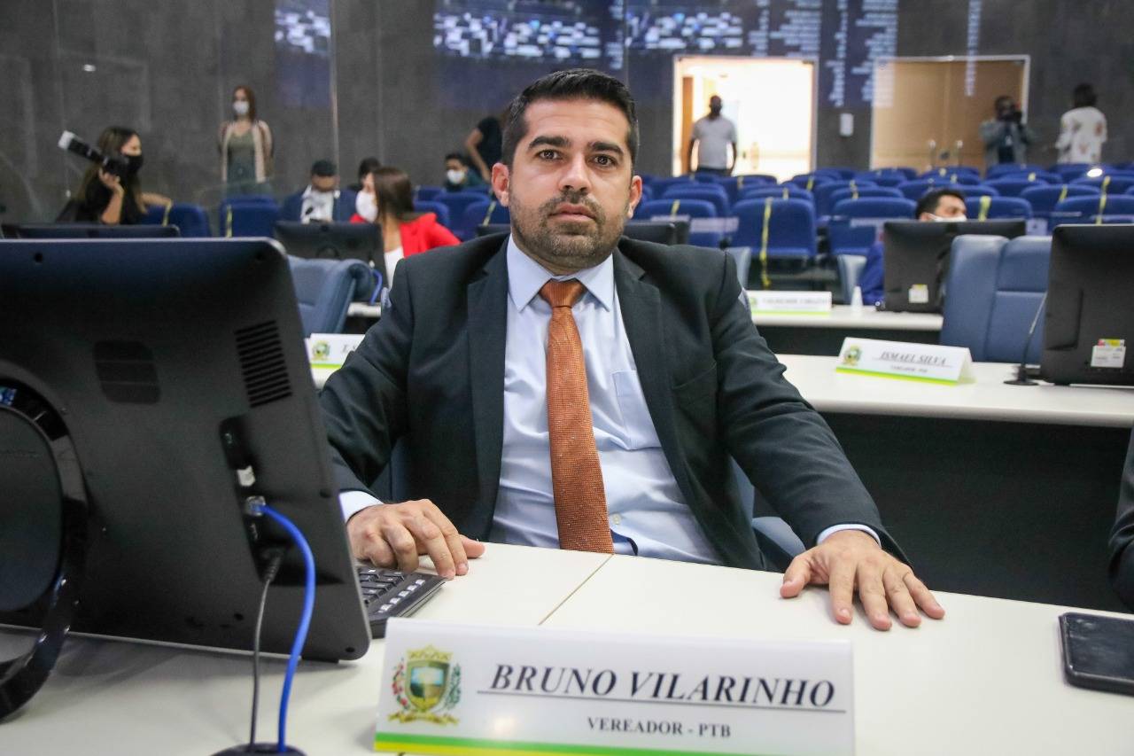 Vereador Bruno Vilarinho (PTB)